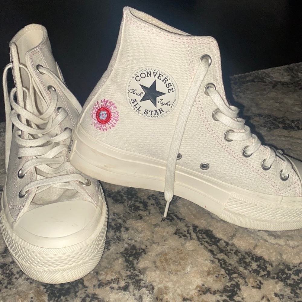 Converse platform high tops